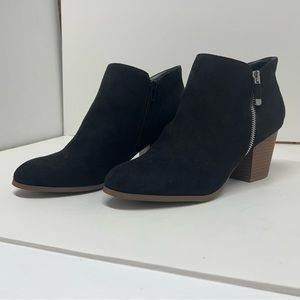 Womens Black Ankle Boots 9.5 Masrinaa By Style Co NEW
